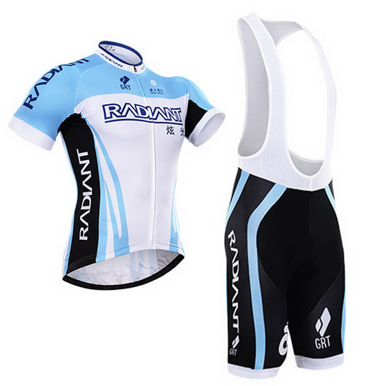 Maillot To the Fore Tirantes Mangas Cortas celeste Y Blanco